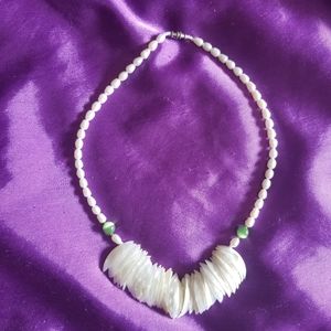 Seashell necklace